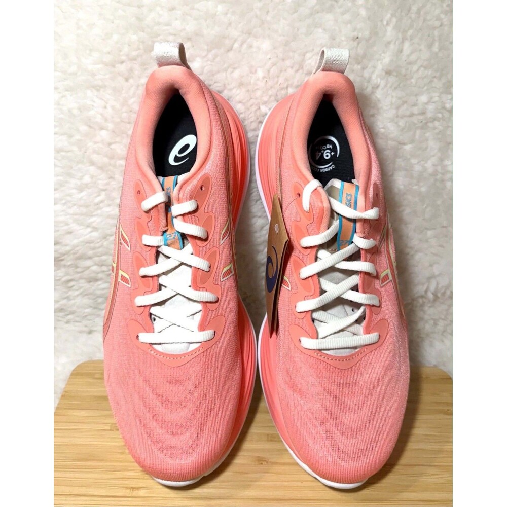 ASICS Gel-Cumulus 27 Women’s Running Shoes Size 10 Guava Lime Green NEW - Picture 5 of 8